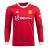 Maglia da Calcio a Maniche Lunghe Manchester United Casa 2021-22 per Uomo